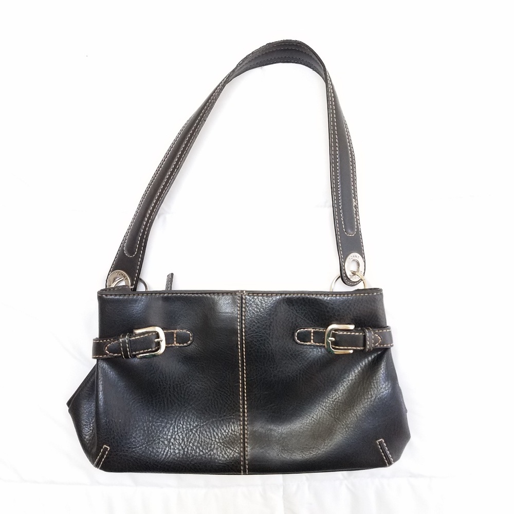 Tommy Hilfiger Black Leather Purse Authentic ♡ - Picture 1 of 5